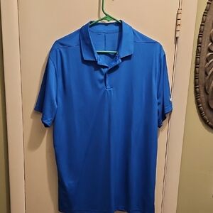 Nike Men's Medium Polo Shirt Blue